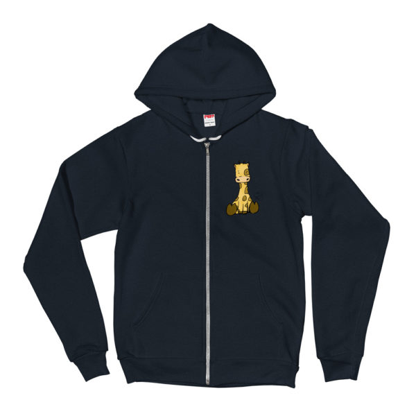 zip up Hoodie – Giraffe’n me crazy