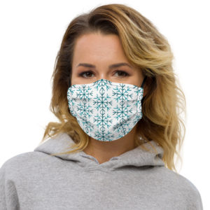 Snowflake face mask