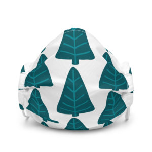 Pine tree face mask