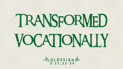 #5 in the Transformed Life 2021 Series